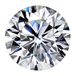 round moissanite