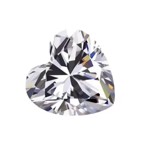 heart moissanite