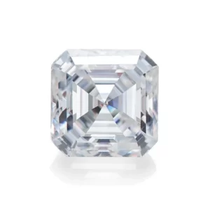 asscher cut moissanite