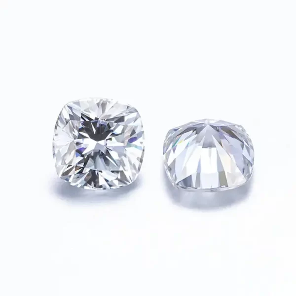 cushion cut moissanite 9