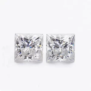 princess cut moissanite