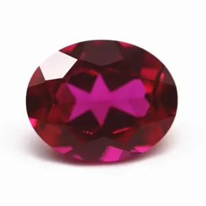 oval cut ruby