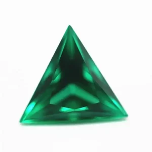 triangle cut emerald