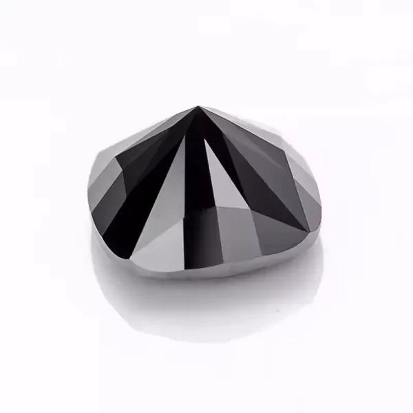 cushion black moissanite 2