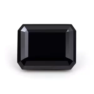 emerald black moissanite