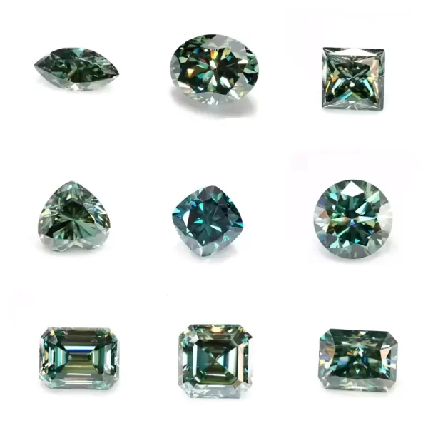 green moissanite