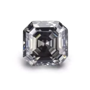 grey moissanite