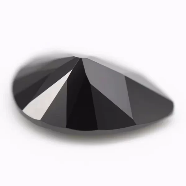 pear black moissanite 3