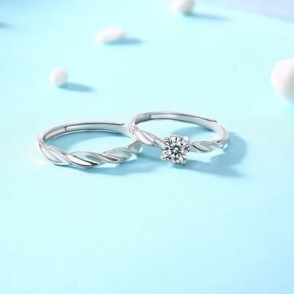 moissanite couple rings 4