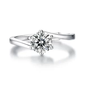 womens moissanite rings 2