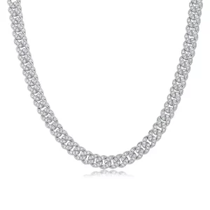 moissanite cuban necklace