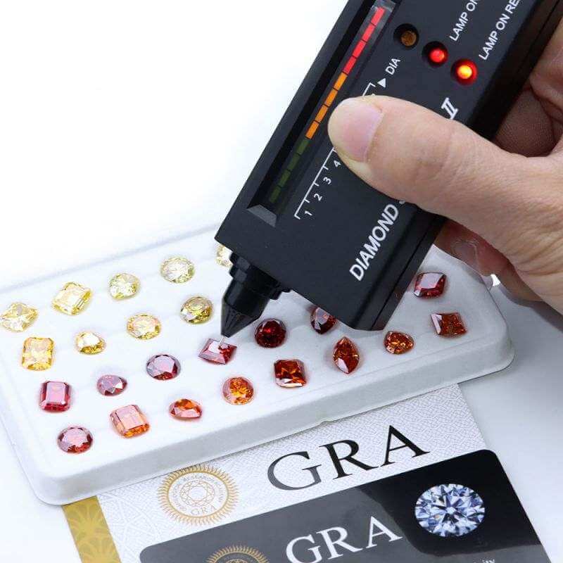 5x7MM 6x8MM 7x9MM 1 Carat 2 Carat 3 Carat Colored Oval Cut Moissanite - Image 6