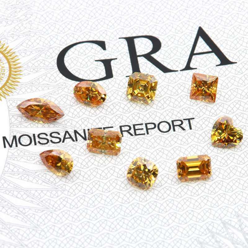 5x7MM 6x8MM 7x9MM 1 Carat 2 Carat 3 Carat Colored Oval Cut Moissanite - Image 4